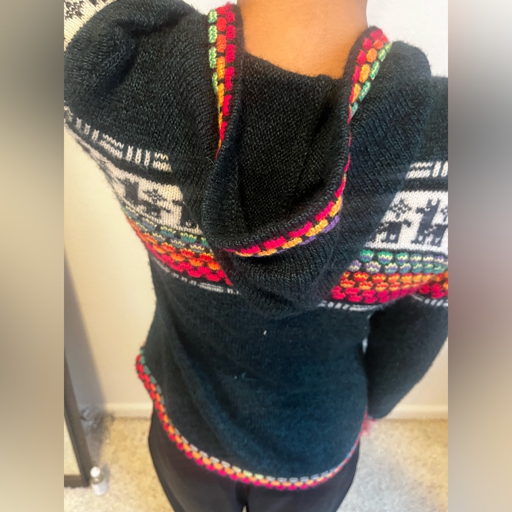 Gamboa alpaca zip up size m